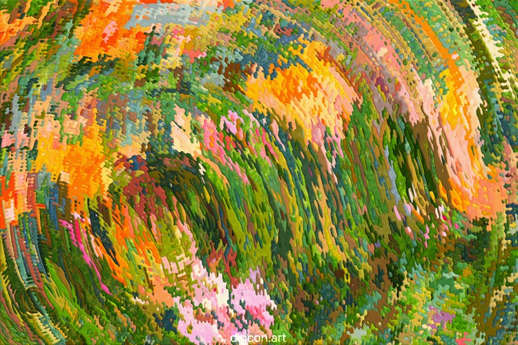 A Floral Whirlwind